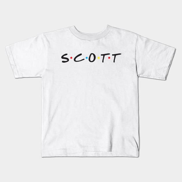 SCOTT Kids T-Shirt by Motiejus